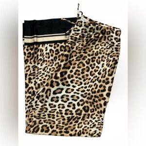 Haven + Blair Leopard Print Wide Leg Pants | NWT | Size L